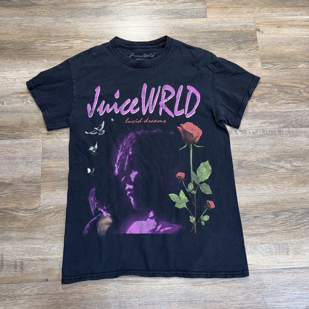 Official Black Juice WRLD "Lucid Dreams" Graphic Shirt Mens Small Concert Tour